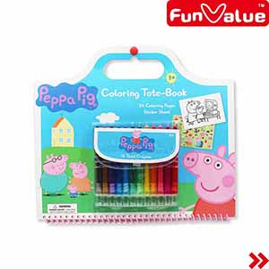 BBZ-X05 COLORING TOTE BOOK